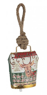 6x Kendal Bell Reindeer Pendant