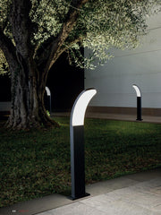 Aluminum Die-Cast Wall Light with Opal Resin Diffuser - 15W, 2300 Lumens, 1050 Lumens, 4000K Graphite