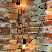 Party Light 36V 10 A60 E27 Spiral Filament LED 4+5m Christmas Lights