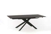 Extendable table 170/270x90 cm dark gray