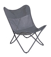 Armchair butterfly camping gabicce gray 77,5x81x89h cm