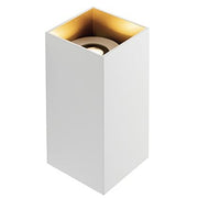 6W + 6W Led 3000K applique tower biancooro