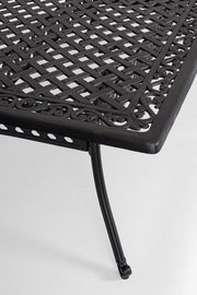 Ivrea outdoor table rectangular anthracite 107 x 213 cm