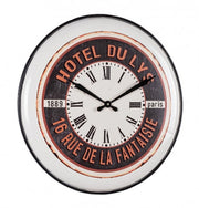 Dulys iron wall clock
