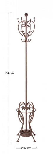 Melanie brown coat hanger Cod.0723009
