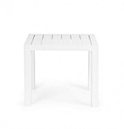Cruise white aluminum coffee table garden furniture