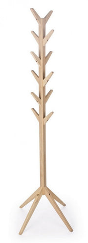 Daiki slim wood coat rack 169 cm
