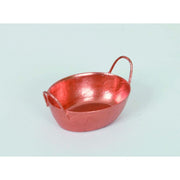 Oval basin for nativity scene in blister pack 6x h2 cm