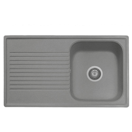 Samet Sink 86x50 reversible 1 drainer basin Granitovero861vcrp croma