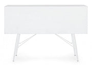 Sideboard 2 doors 2 drawers Eloise in natural wood 80h cm