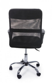 Office armchair with wheels adjustable height 94 - 104h