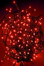 12x 180L Red 5mm Wire Green Ip44