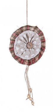 12x York Coccarda Polka Dot S Pendant