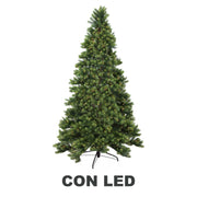 Monte durando tree 1071 branches 370 green LEDs cm ø107h180