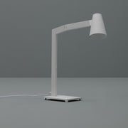 Table lamp with white metal shade 42x15x60,5h cm