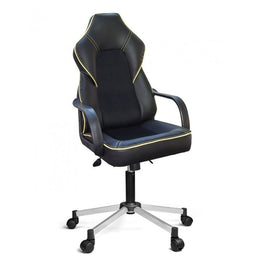 Black LYDIA gaming office armchair 51x52x h73 cm