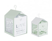 4x Set2 Green-White Harmony Lantern