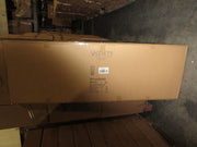 Black metal shelf 28 x 60 x h 180 cm