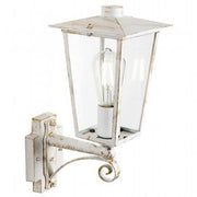 Outdoor Aluminum Die-Cast Lamp with White-Gold Transparent Glass Diffusers