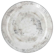 Deep plate 20 cm Oak in blue porcelain