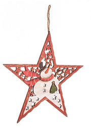 4x Joy Wall Star Decoration