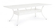 Ivrea outdoor table rectangular white 107x 213 cm