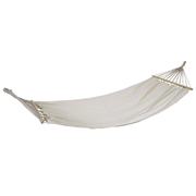 Beige fabric hammock with bag cm200x100

