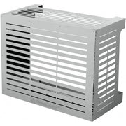 Copricondizionatore in alluminio bianco L86 x P44 x H68 cm - Resistente per esterno