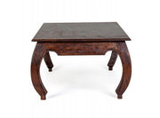 Jaipur opium coffee table in fusion style wood cm 130x70