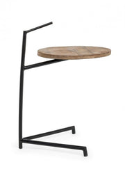 Walton wooden and steel coffee table cm 38 x 44x 63 h