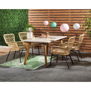 Ibiza concrete table P90xL180xH76cm