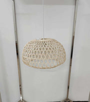 Natural rattan chandelier with ø50h30,5 cm attachment