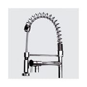 Kitchen mixer with chrome finish hand shower h.58x19 cm