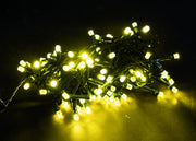 Gold LED Christmas Lights for Outdoor Decorations, 500 Bulbs