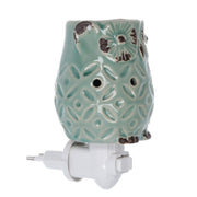 Essence burner ceramic plug green owl cm7,7x10h13,4
