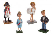 4x Star-1 Ass4 Caricature Figurine
