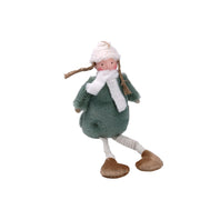 Girl green fabric cm11x8h40