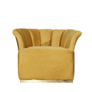 Argentario Berger mustard armchair