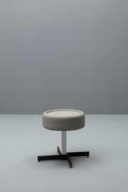 Coffee table in mdf with gray top D42xD42x52h cm