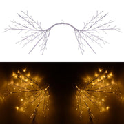 Branch light 144 warm white LEDs cm130x80fixed power supply for outdoor use