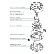 Head tap and go for brush cutter
