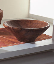 Brown bowl 75x75x29h cm