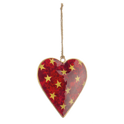 Red Star core pendant H 10 cm