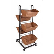 Claire Svas display 5 baskets 60x50x128h cm