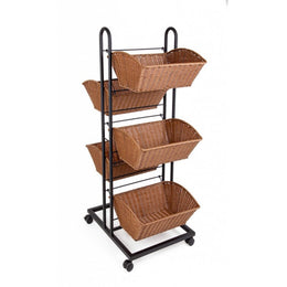 Claire Svas display 5 baskets 60x50x128h cm