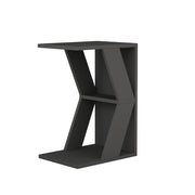 Naze sofa table with anthracite computer holder