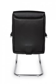 Sydney office armchair with black eco-leather armrests