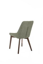 Set of 4 Fabric Chairs 62cm x 49.5cm x 87cm