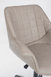 Joshua dove gray office armchair