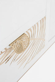 Folium sideboard 2 doors and 4 drawers cm 100x34x 80h